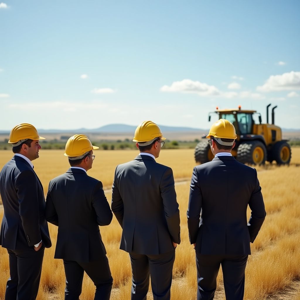 Visita a proyecto de inversión en el sector agroindustrial