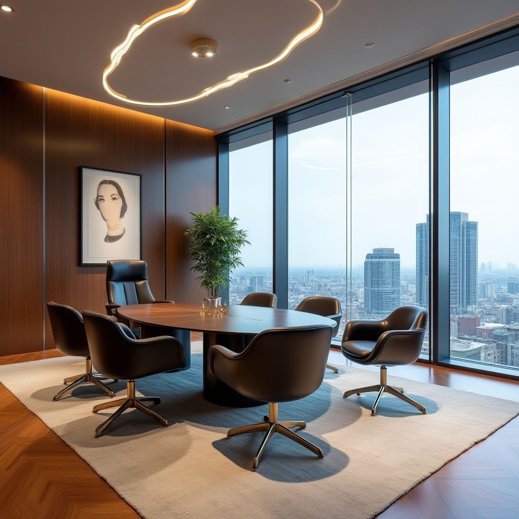 Oficinas modernas de InvertArgentina en Buenos Aires